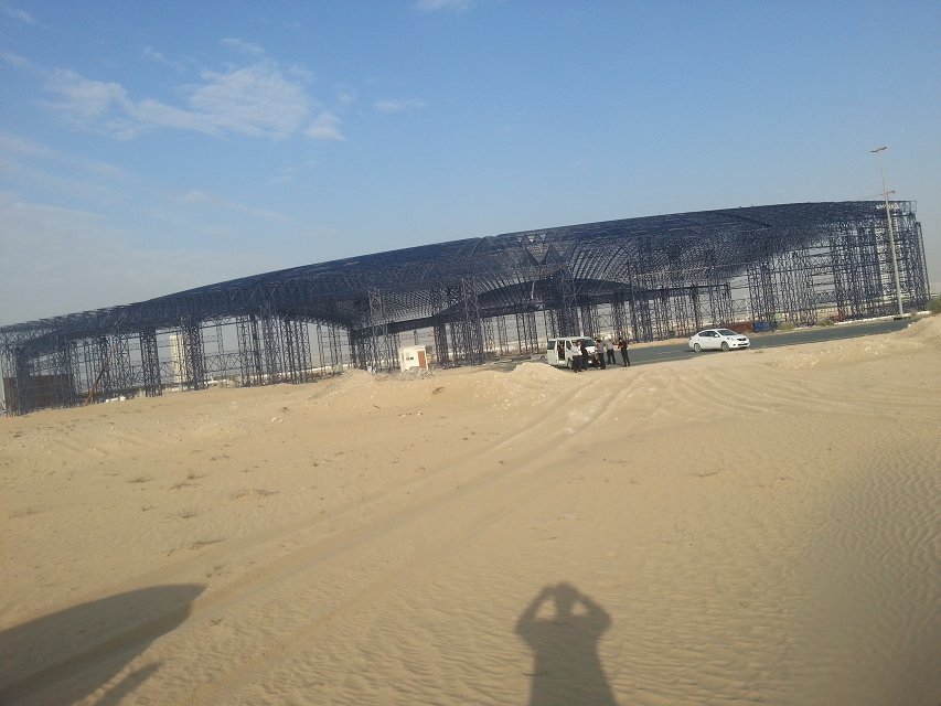 阿尔山大型场馆网架工程